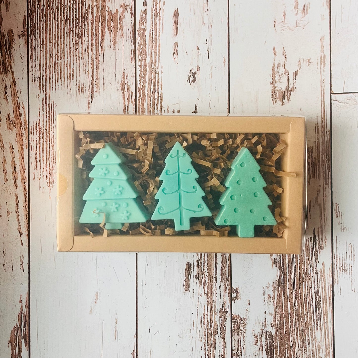 Christmas Tree Soap Gift Set