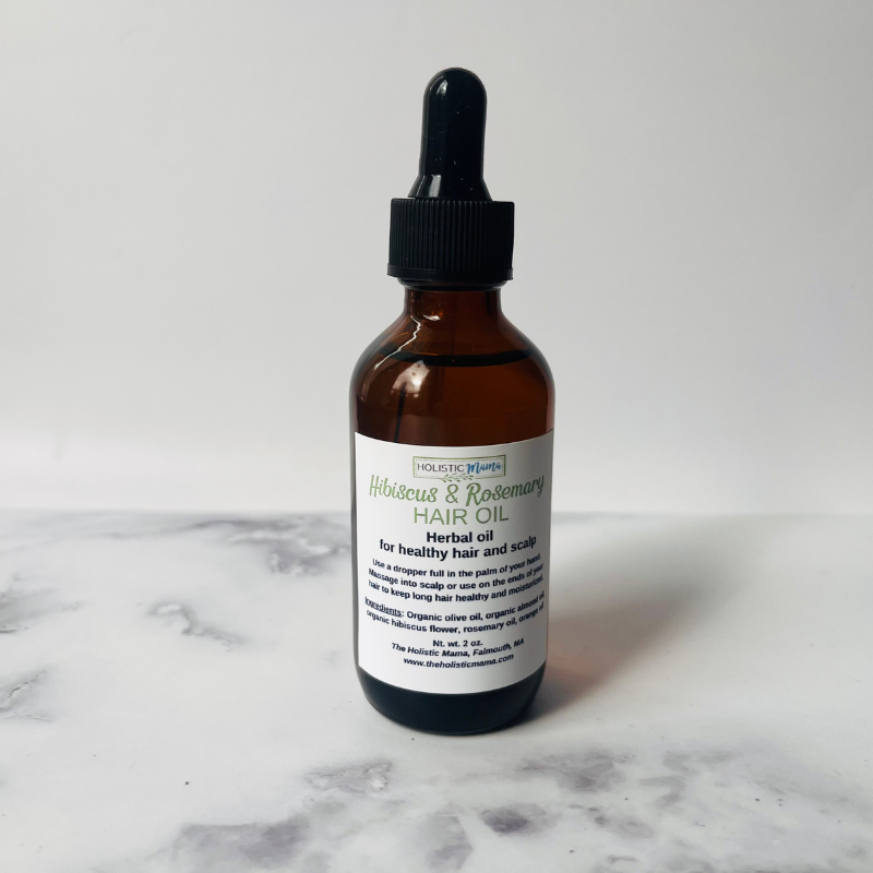 Hibiscus & Rosemary Hair Oil
